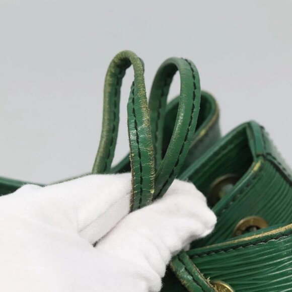 LOUIS VUITTON Epi Noe Shoulder Bag Green M44004 LV Auth 139880 - Picture 12 of 16